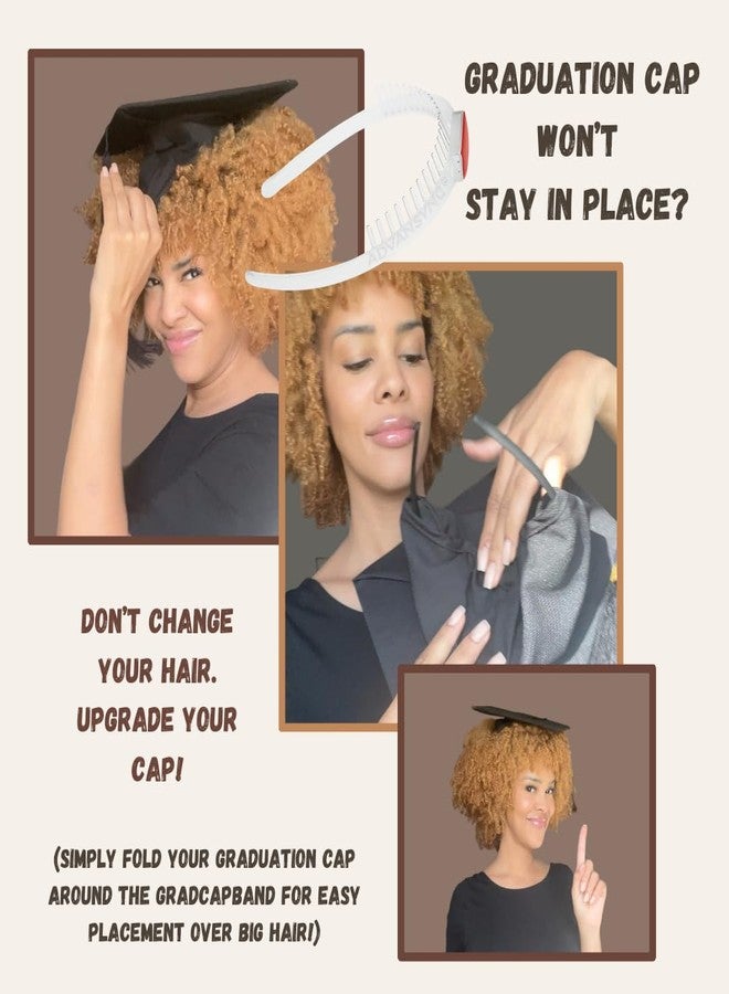 ADVANSYNC The Original GradCapBand – Secure Your Grad Cap on Natural Hair, Braids, Locs, Twists, Curls and Straight Hair - Image 4
